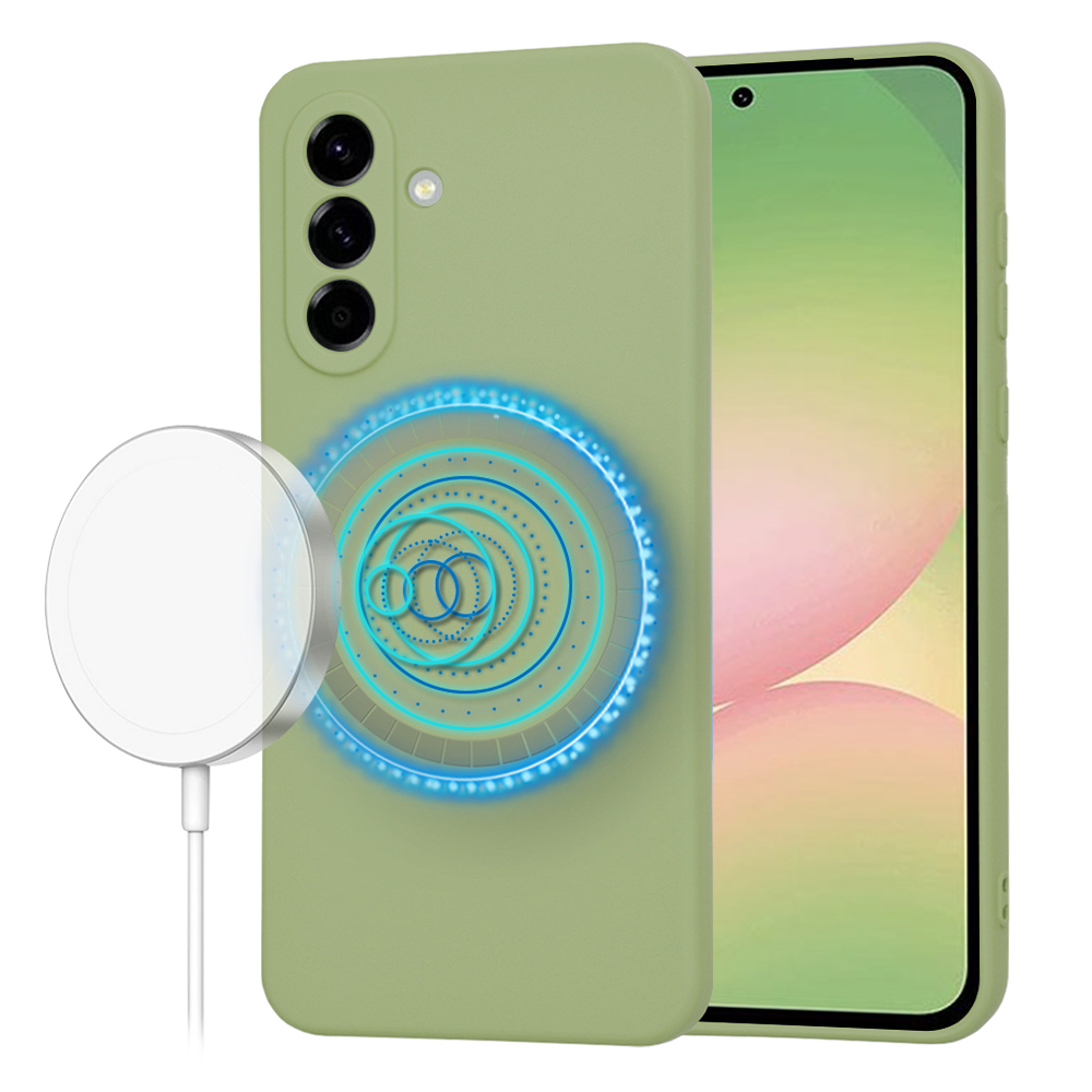 Калъф за Samsung Galaxy A56 5G - Techsuit SoftFlex MagSafe - Matcha
