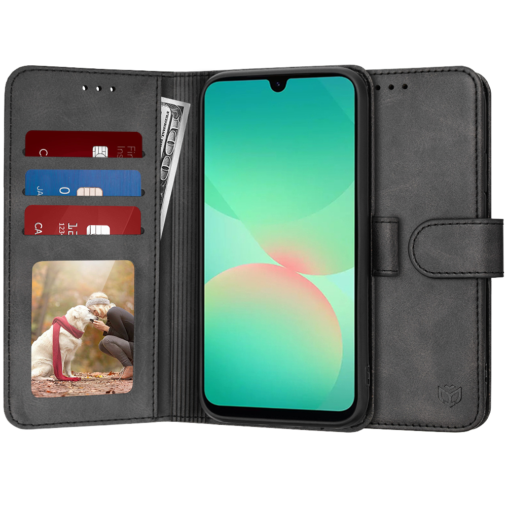 Калъф за Samsung Galaxy A26 5G - Techsuit Diary Book - Черен
