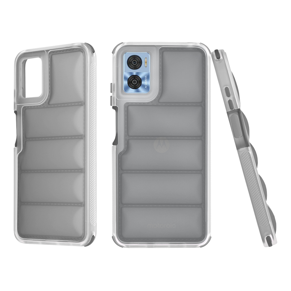 Калъф за Motorola Moto Moto E22 / Moto E22i - Techsuit Wave Shield - Черен