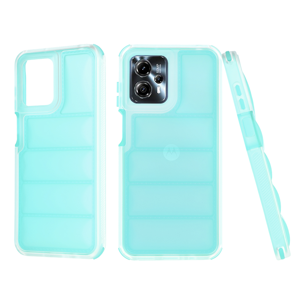 Калъф за Motorola Moto Moto G13 / G23 / G53 - Techsuit Wave Shield - Turquoise