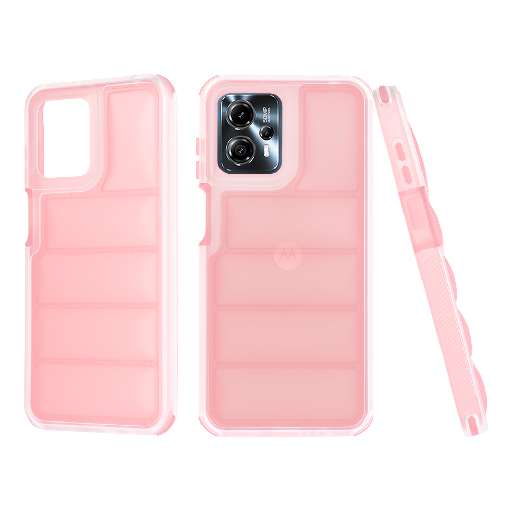 Калъф за Motorola Moto Moto G13 / G23 / G53 - Techsuit Wave Shield - Розов