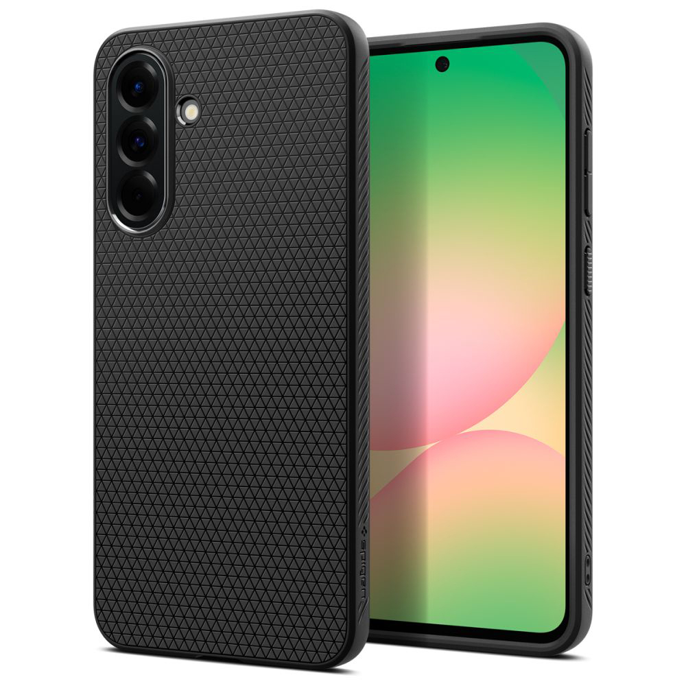 Калъф за Samsung Galaxy A56 5G - Spigen Liquid Air (ACS09291) - черен мат