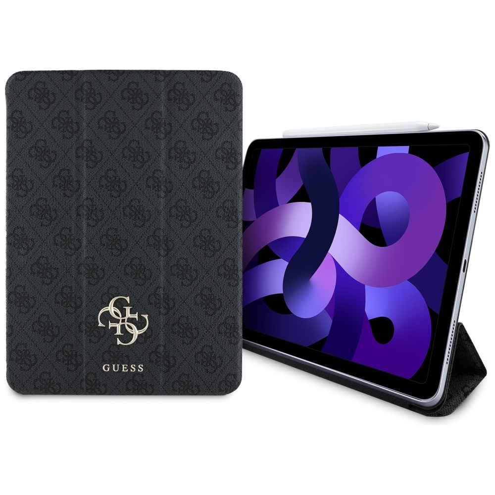 Калъф за iPad Air 11 (2024) / Air 11 (2025) / Air 11 (2026) - Guess Magnetic 4G Big Logo (GUFC11RM24PS4S4SGK) - Черен