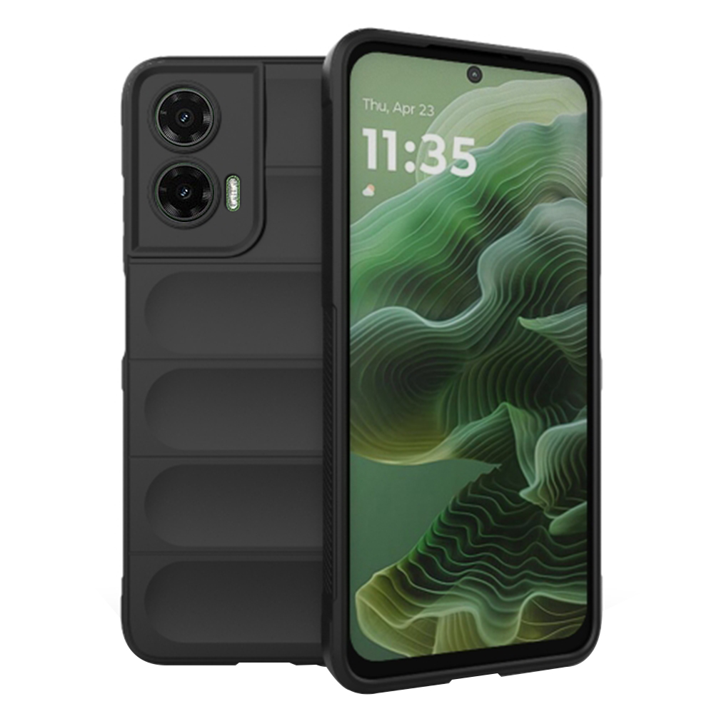 Калъф за Motorola Moto G35 - Techsuit Magic Shield - Черен