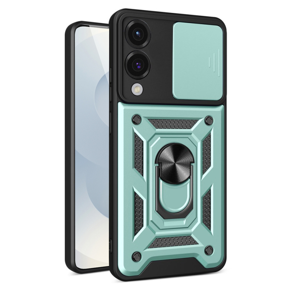 Калъф за Samsung Galaxy S25 Edge - Techsuit CamShield Series - Зелен