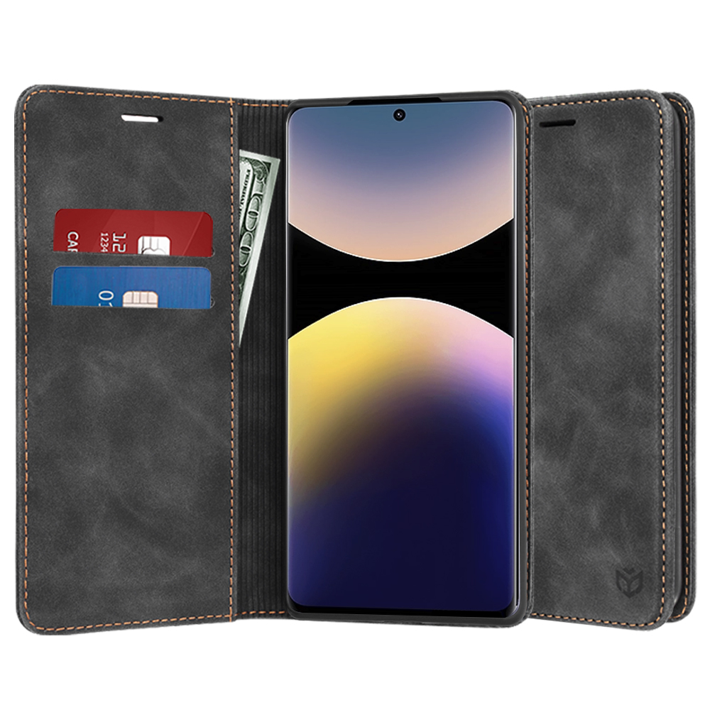 Калъф за Xiaomi Redmi Note 14 Pro 4G - Techsuit Confy Cover - Черен