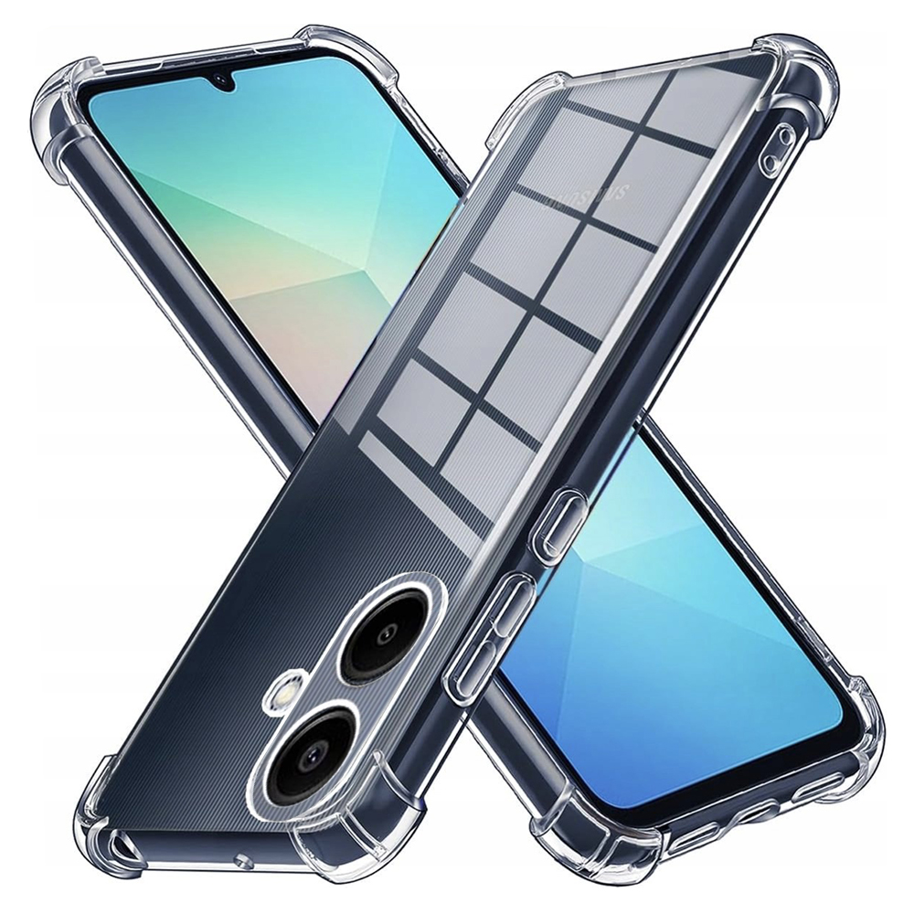 Калъф за Samsung Galaxy A06 4G - Techsuit Shockproof Прозрачен Silicone - Прозрачен