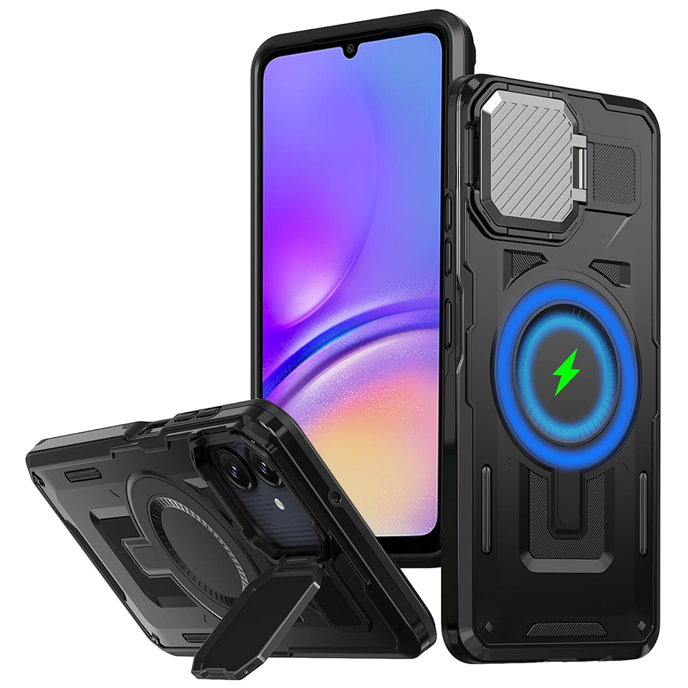 Калъф за Samsung Galaxy A05 - Techsuit CamVault CamVault MagSafe - Черен