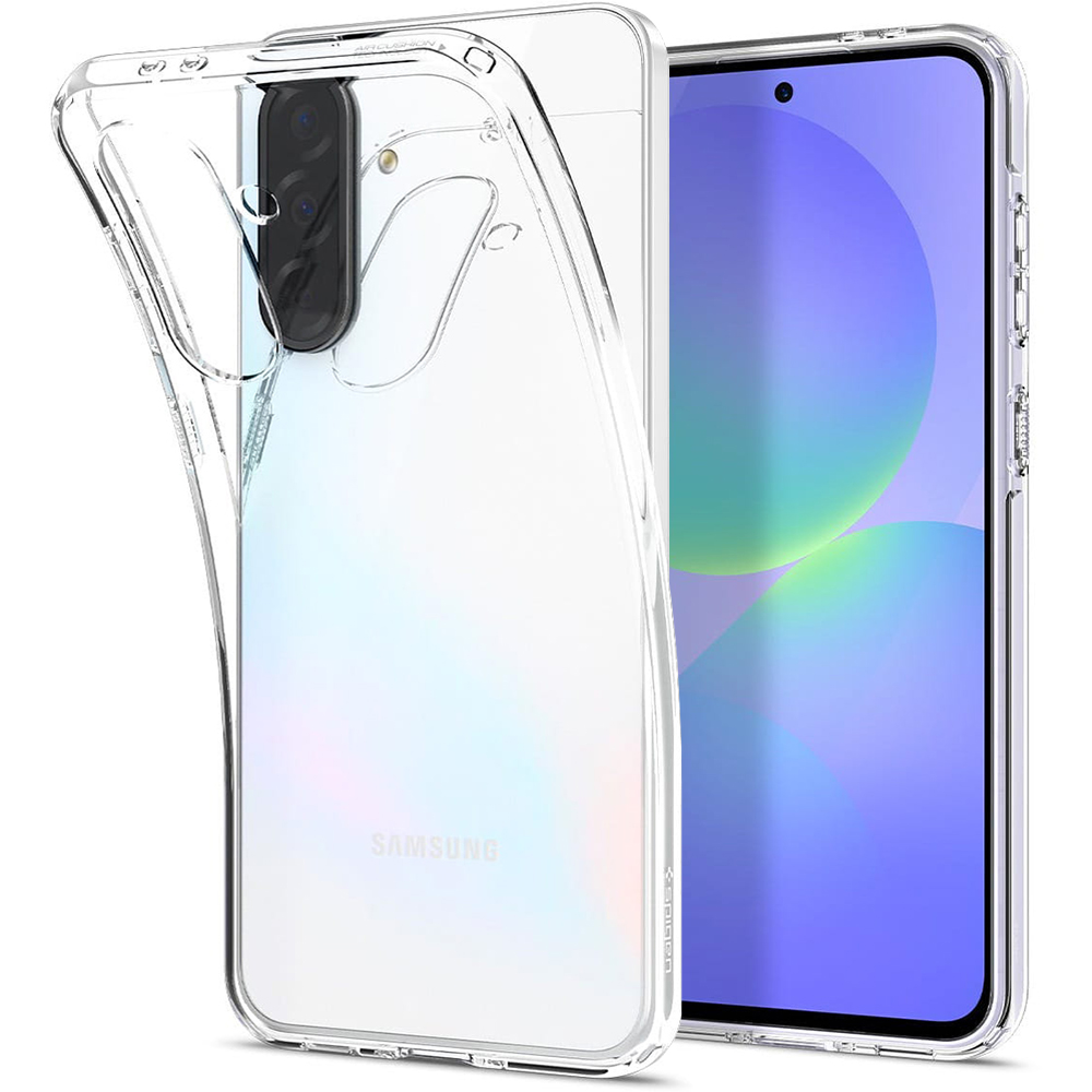 Калъф за Samsung Galaxy A36 5G - Spigen Liquid Crystal (ACS09167) - Прозрачен