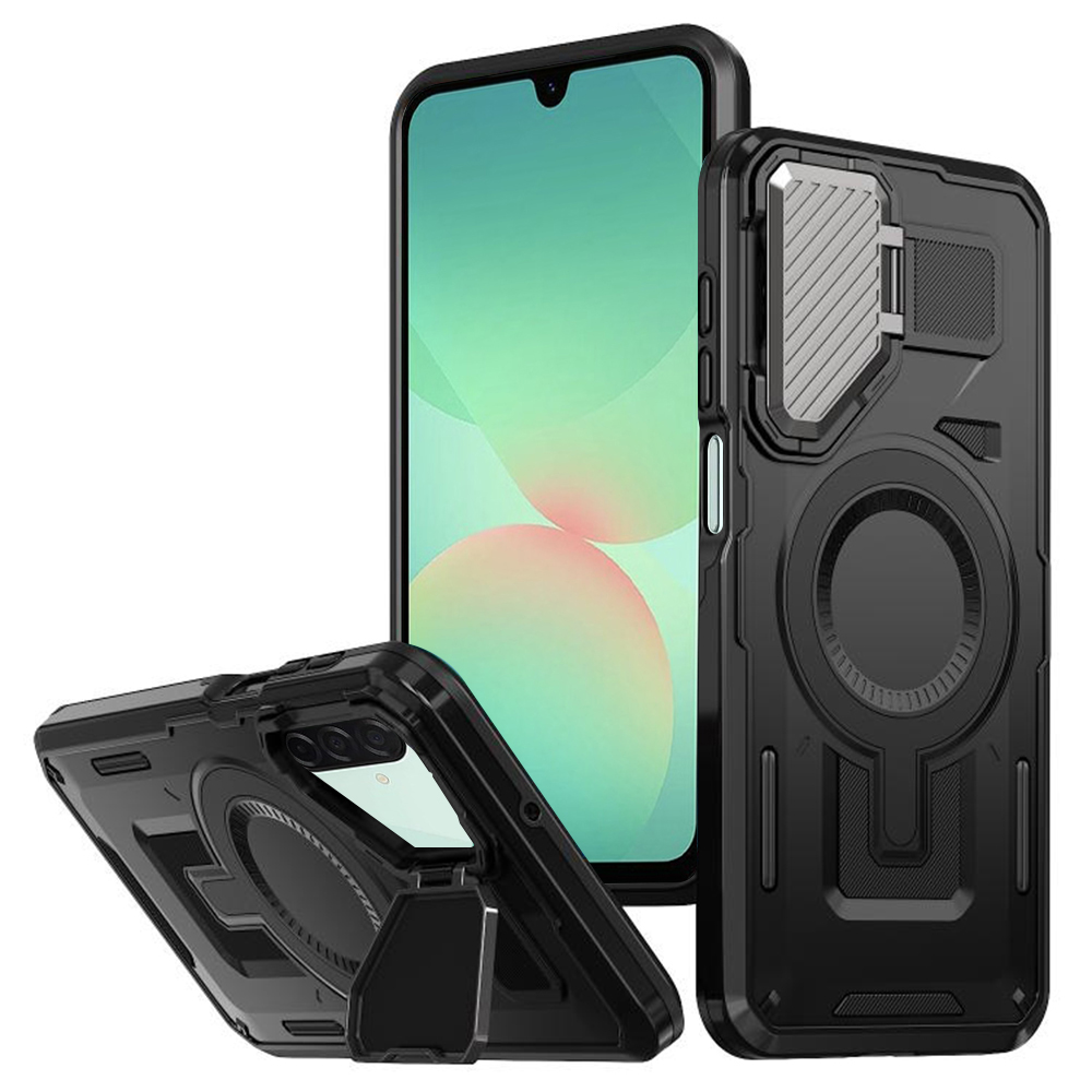 Калъф за Samsung Galaxy A26 5G - Techsuit CamVault CamVault MagSafe - Черен