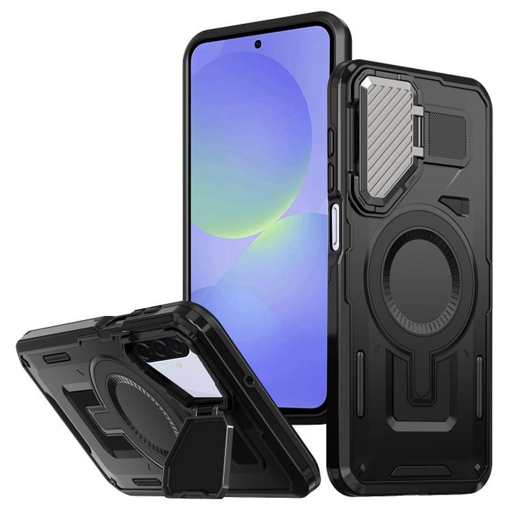 Калъф за Samsung Galaxy A36 5G - Techsuit CamVault CamVault MagSafe - Черен