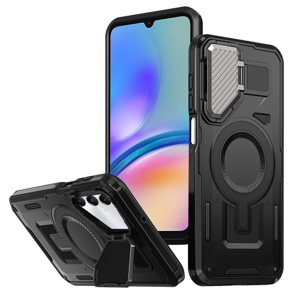 Калъф за Samsung Galaxy A05s - Techsuit CamVault CamVault MagSafe - Черен