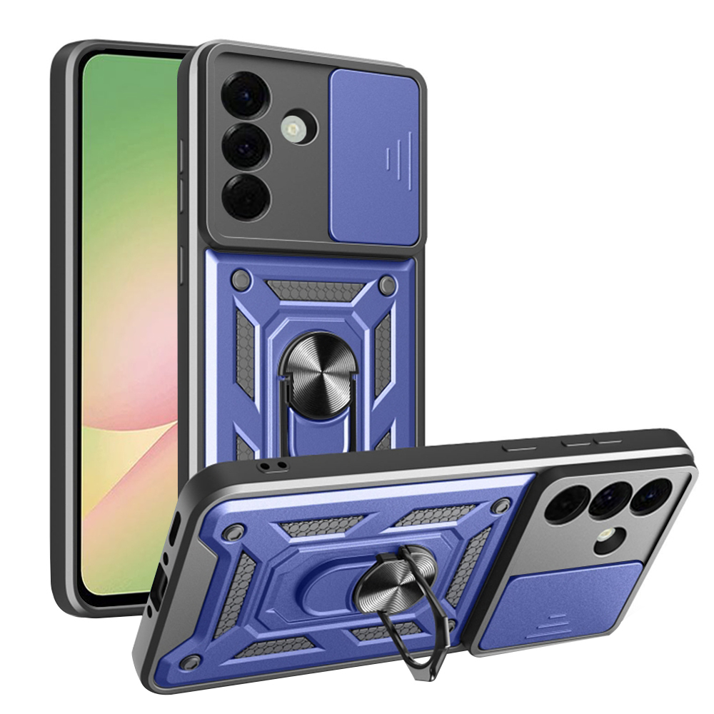 Калъф за Samsung Galaxy A56 5G - Techsuit CamShield Series - Син