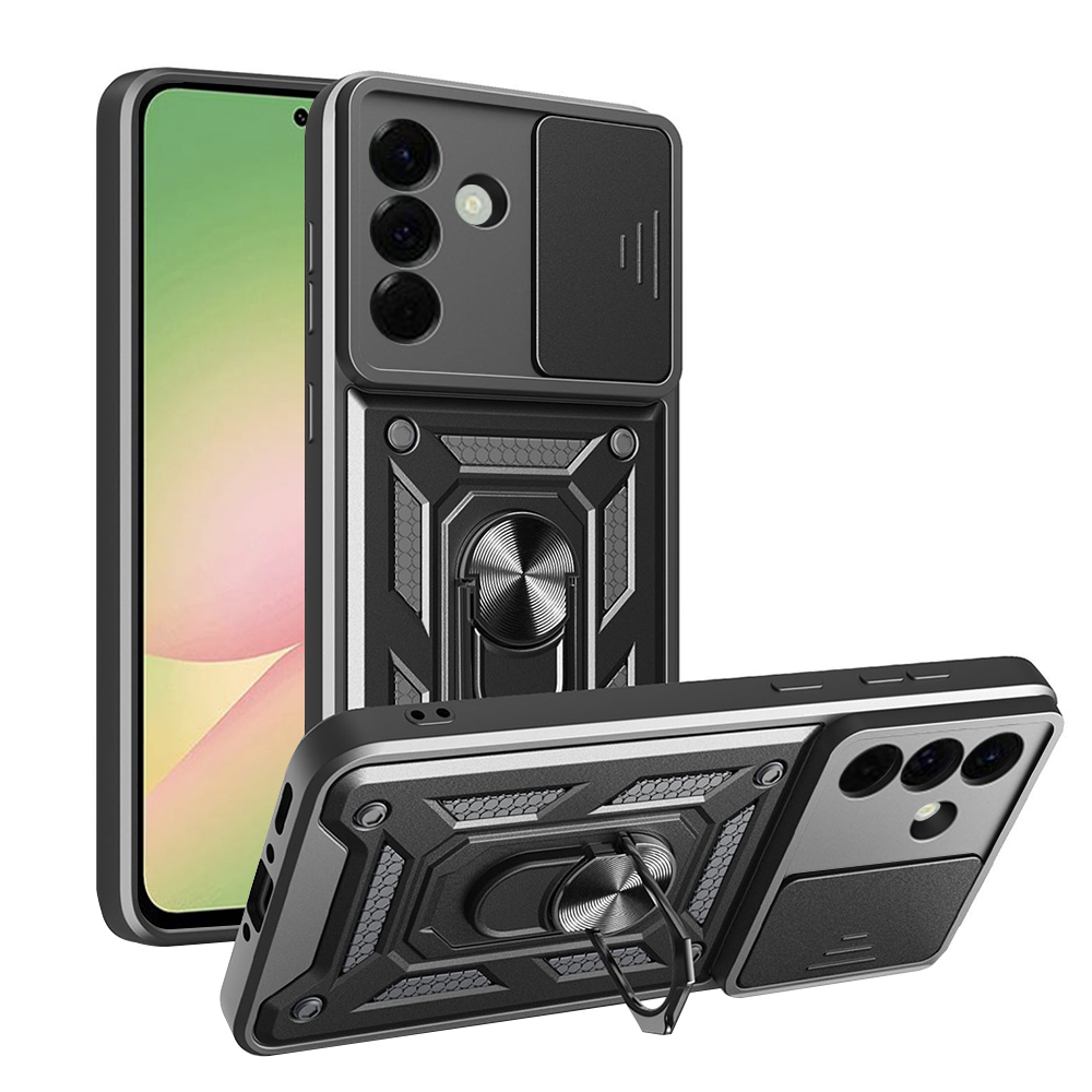 Калъф за Samsung Galaxy A56 5G - Techsuit CamShield Series - Черен