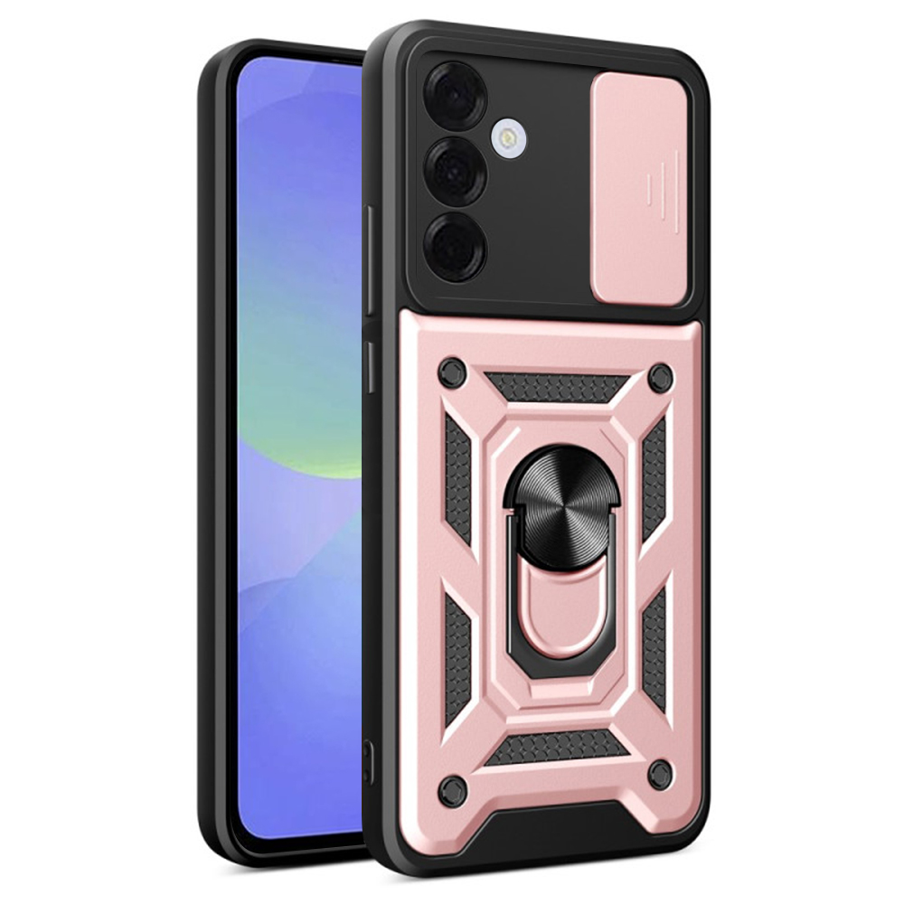 Калъф за Samsung Galaxy A36 5G - Techsuit CamShield Series - Розово злато