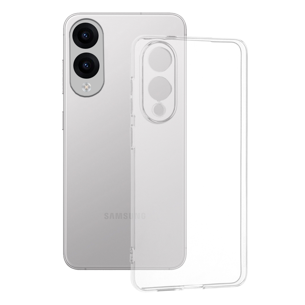 Калъф за Samsung Galaxy S25 Edge - Techsuit Прозрачен Silicone - Прозрачен