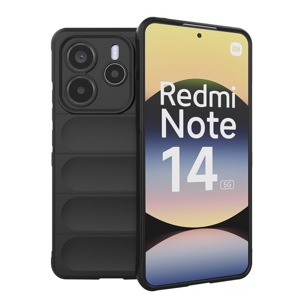 Калъф за Xiaomi Redmi Note 14 5G - Techsuit Magic Shield - Черен