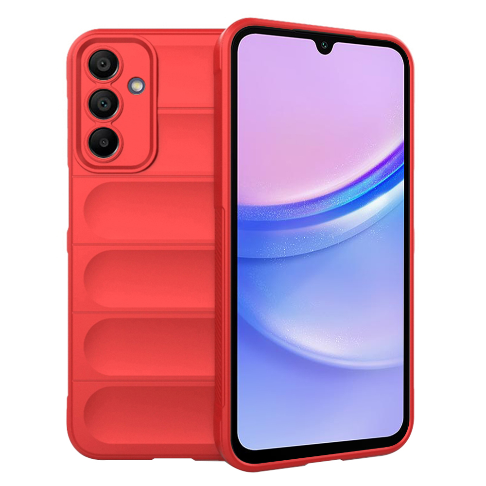 Калъф за Samsung Galaxy A15 4G / A15 5G - Techsuit Magic Shield - Червен