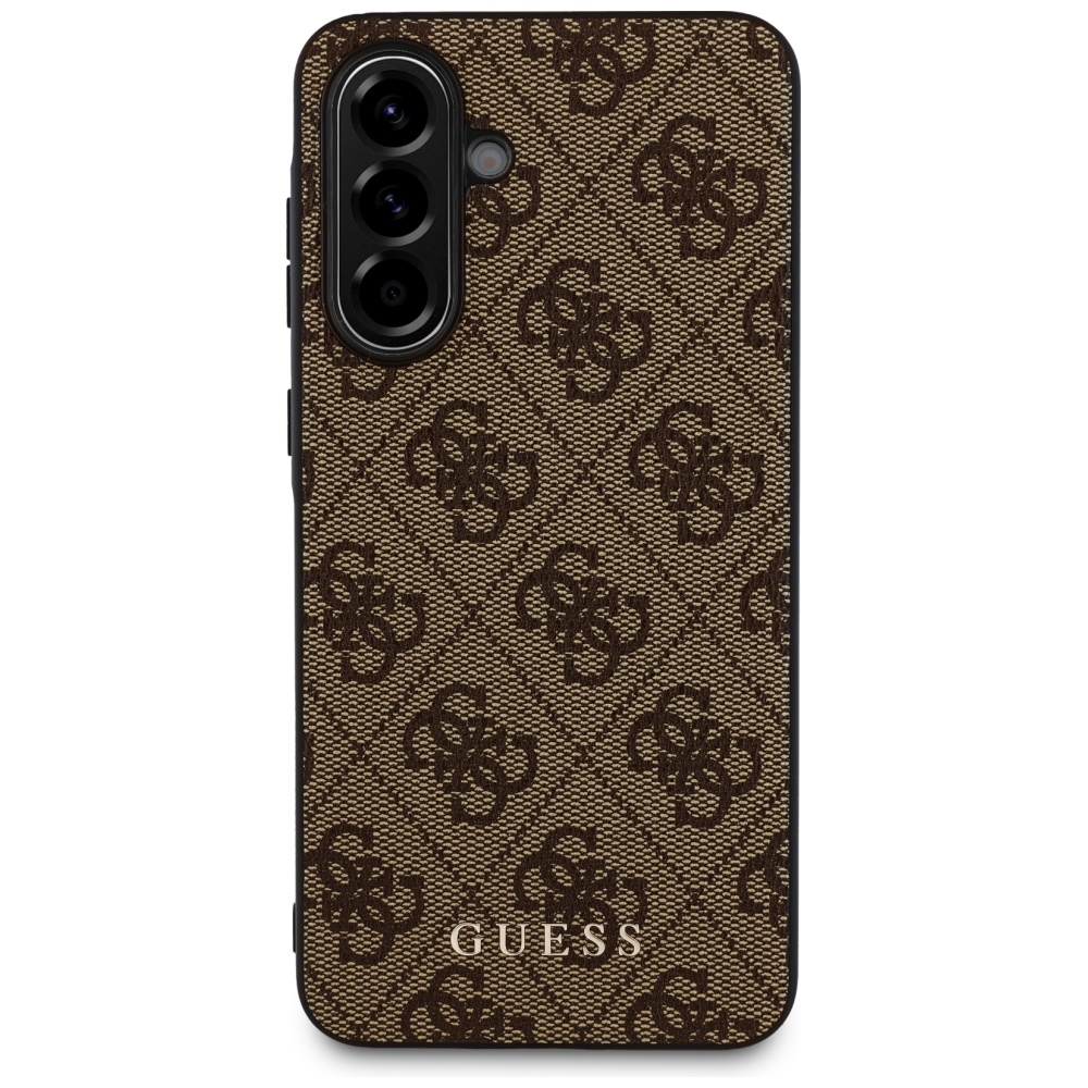 Калъф за Samsung Galaxy A56 5G - Guess Hardcase 4G Classic (GUHCSA56G4GFBR) - Кафяв