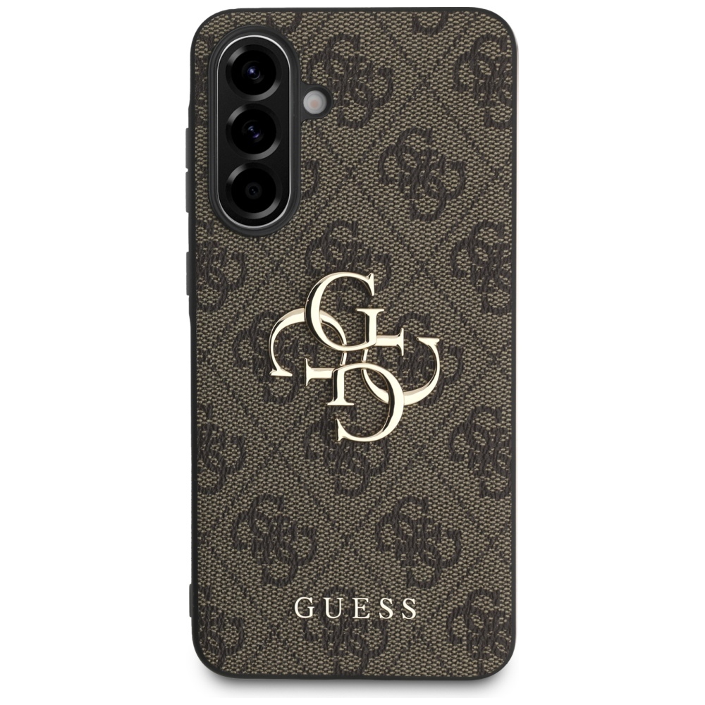Калъф за Samsung Galaxy A56 5G - Guess Hardcase 4G Big Logo (GUHCSA564GMGBR) - Кафяв