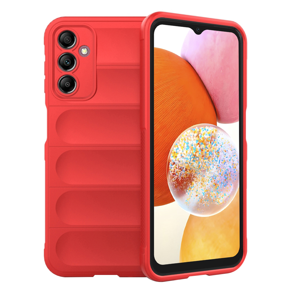 Калъф за Samsung Galaxy A14 4G / A14 5G - Techsuit Magic Shield - Червен