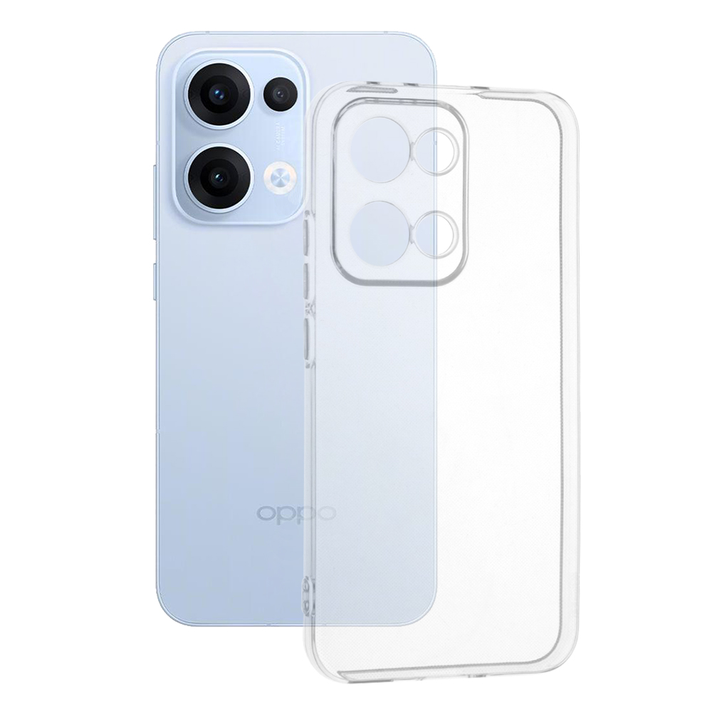 Калъф за Oppo Reno13 - Techsuit Прозрачен Silicone - Прозрачен