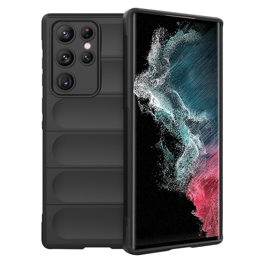 Калъф за Samsung Galaxy S22 Ultra 5G - Techsuit Magic Shield - Черен