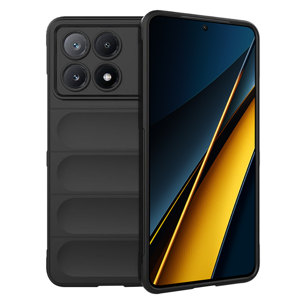Калъф за Xiaomi Poco X6 Pro - Techsuit Magic Shield - Черен