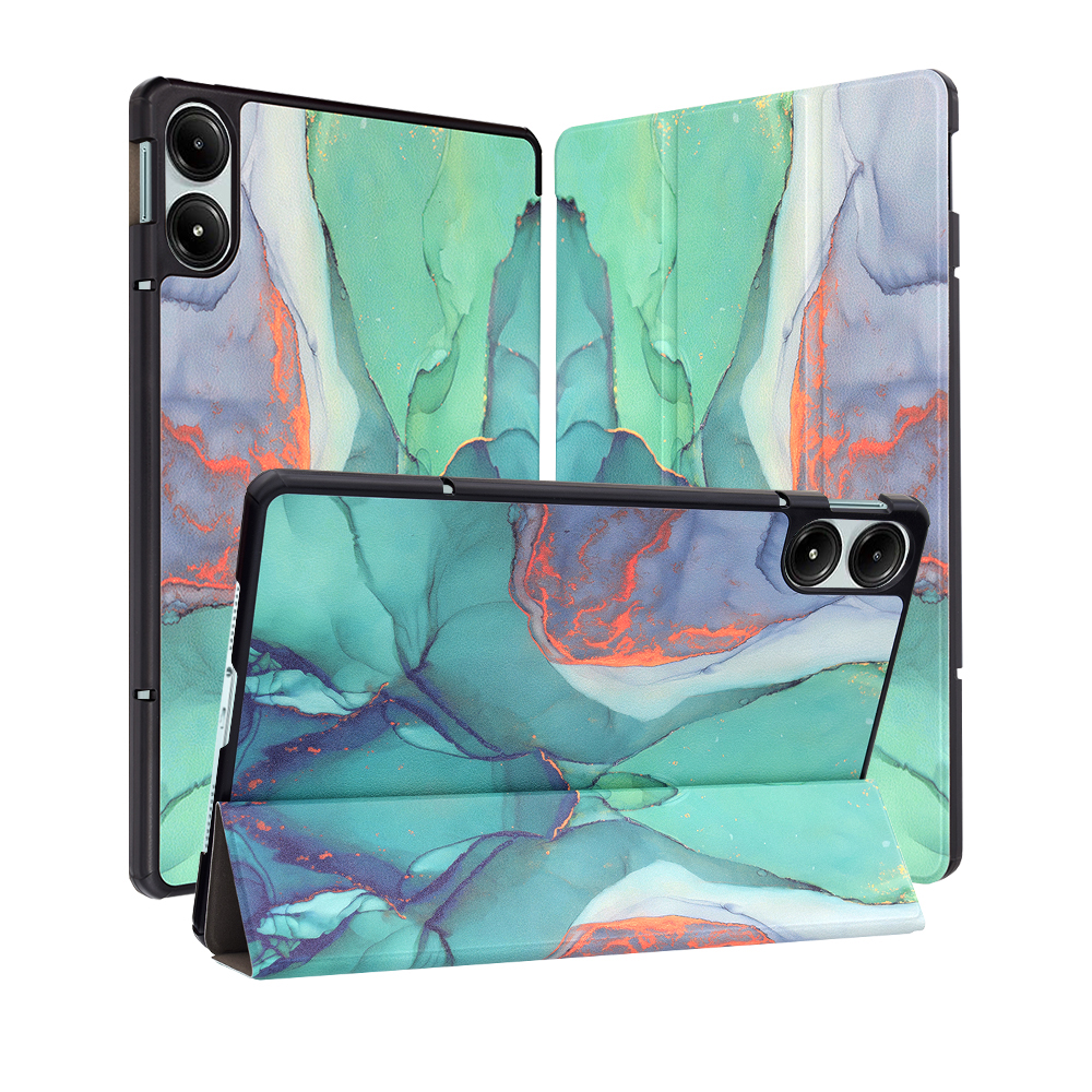 Калъф за Xiaomi Redmi Pad Pro / Redmi Pad Pro 5G / Poco Pad - Techsuit FoldPro - Зелен Time