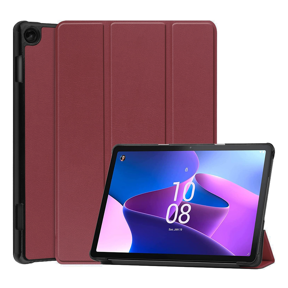 Калъф за Lenovo Tab M10 3rd Gen (TB328FU/TB328XU) - Techsuit FoldPro - Червен