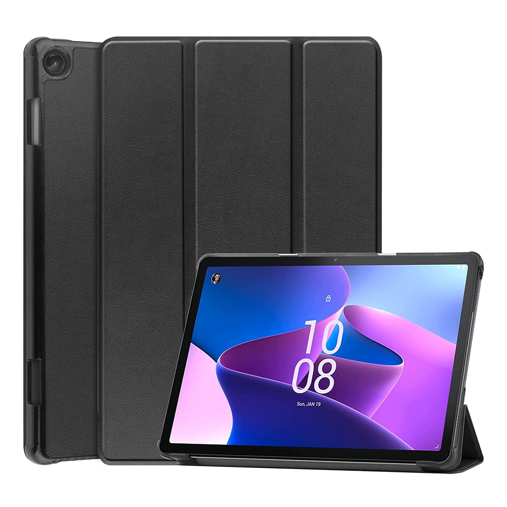 Калъф за Lenovo Tab M10 3rd Gen (TB328FU/TB328XU) - Techsuit FoldPro - Черен