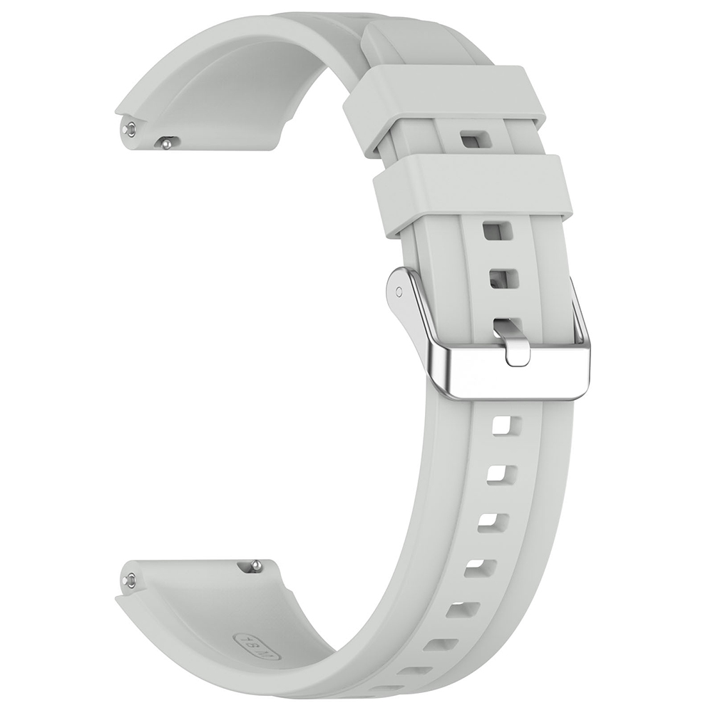 Каишка за Huawei Watch GT 4 (41mm)/W1/Honor Watch S1/Garmin Venu 2S/Vivoactive 4S - Techsuit Watchband 18mm (W075) - Сив