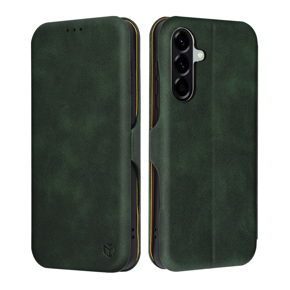 Калъф за Samsung Galaxy A56 5G - Techsuit Safe Wallet Plus - Зелен