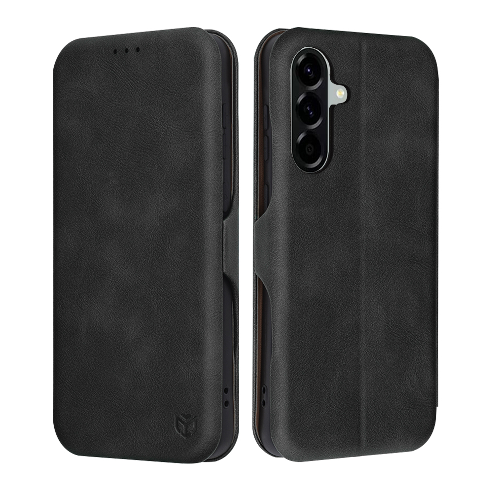 Калъф за Samsung Galaxy A56 5G - Techsuit Safe Wallet Plus - Черен
