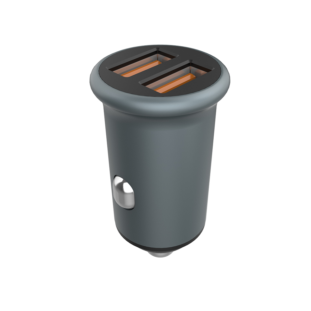Зарядно за кола, USB, бързо зареждане, 36 W - ColorWay (CW-CHA036Q-GR) - сиво