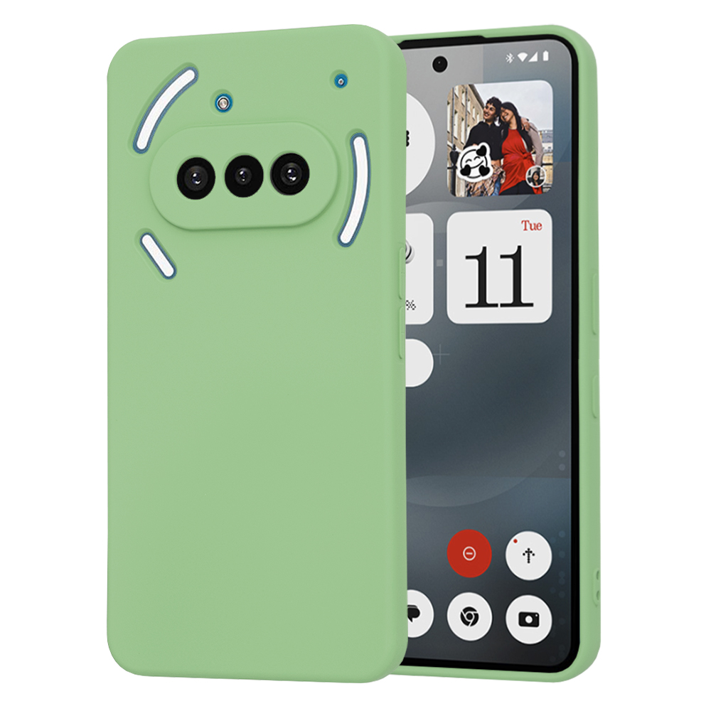 Калъф за телефон Nothing (3a) - Techsuit SoftFlex - Mint Зелен