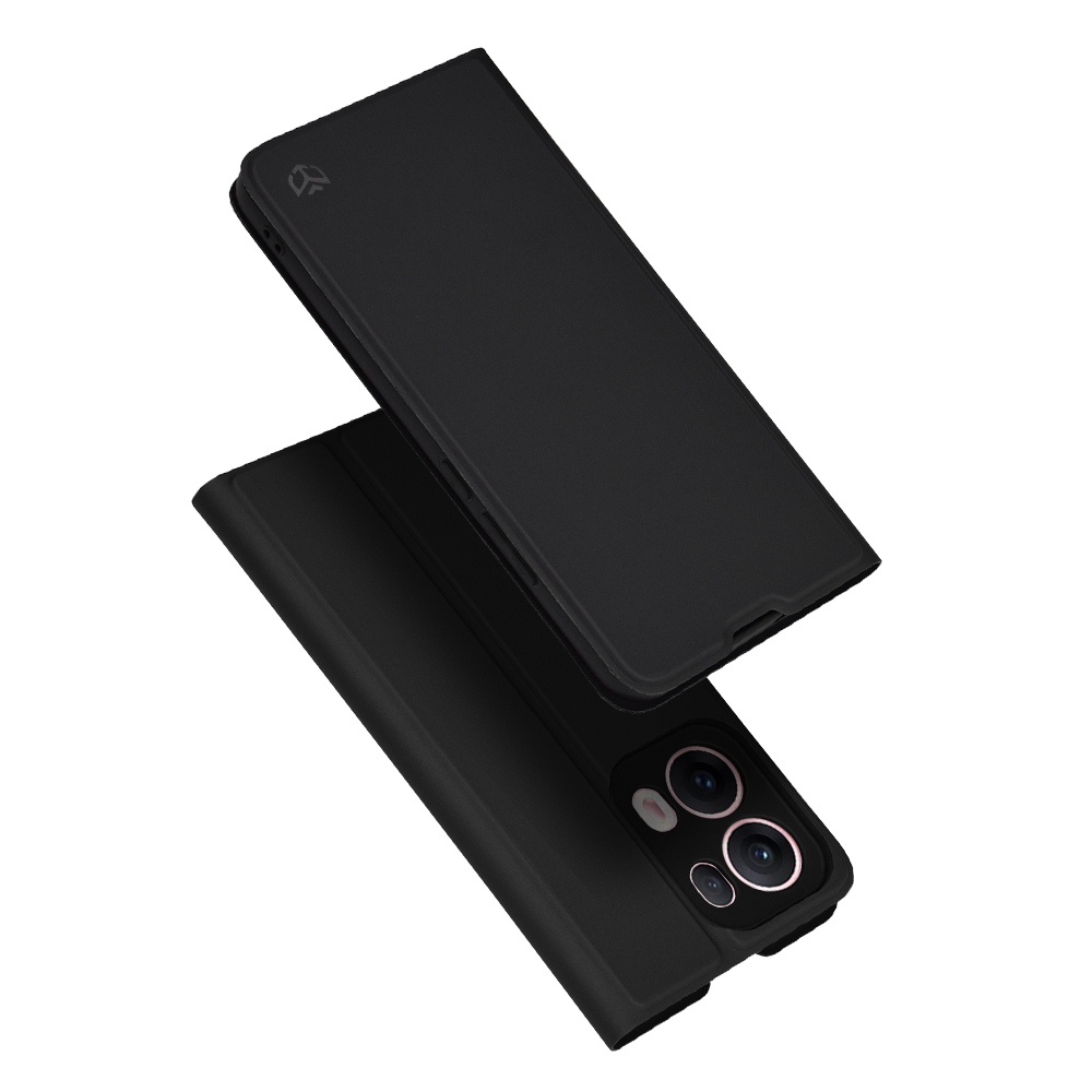 Калъф за Oppo Reno13 Pro - Techsuit Magskin Book - Черен