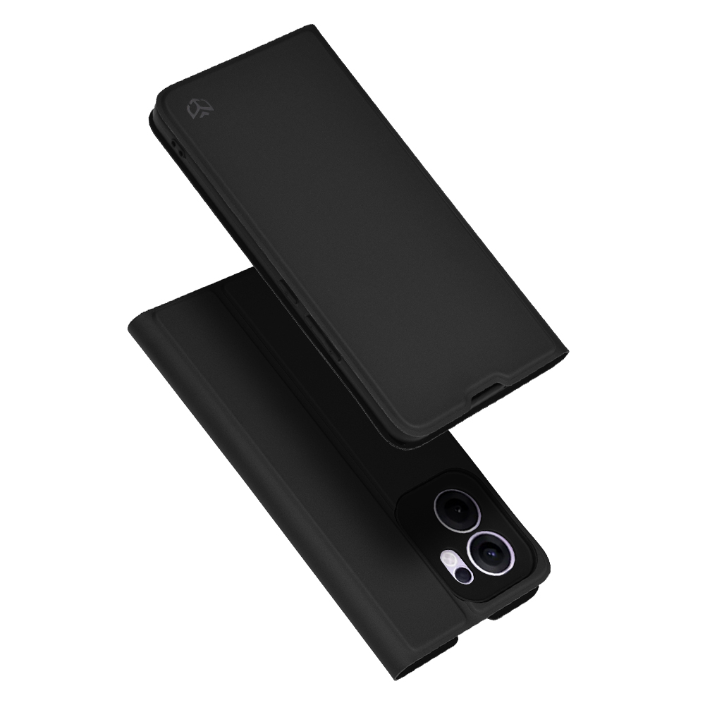 Калъф за Oppo Reno13 F 4G / Reno13 F 5G / Reno13 FS 5G - Techsuit Magskin Book - Черен