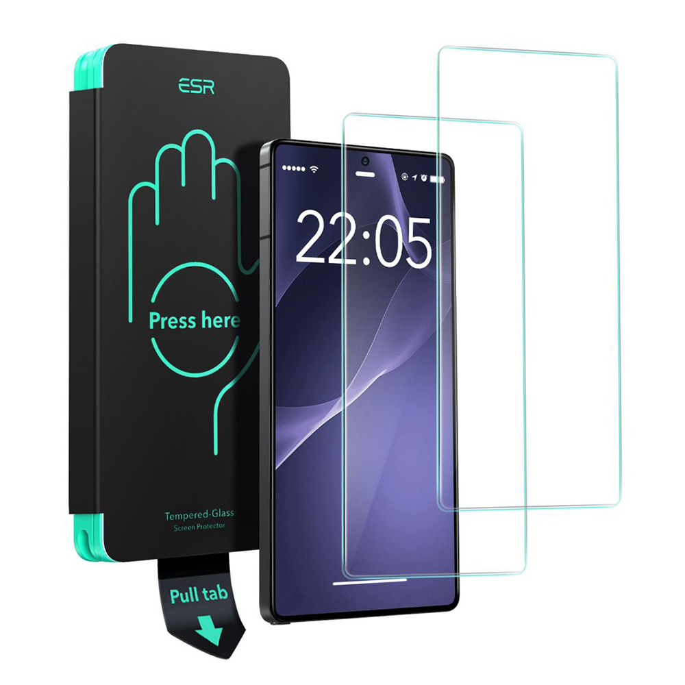 Калъф за Samsung Galaxy S25 Ultra (комплект 2) - ESR Tempered Glass - Прозрачен