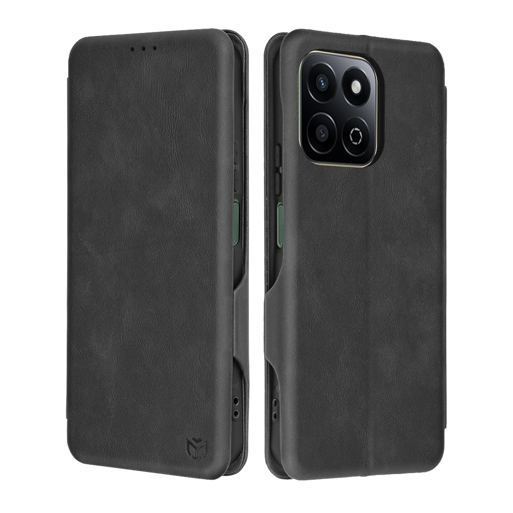 Калъф за Honor 200 Smart / X7c - Techsuit Safe Wallet Plus - Черен