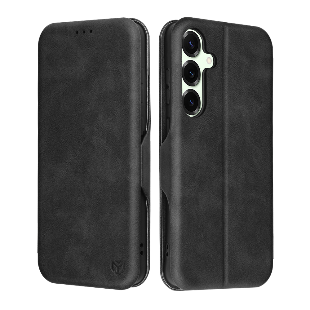 Калъф за Samsung Galaxy S25 Plus - Techsuit Safe Wallet Plus - Черен