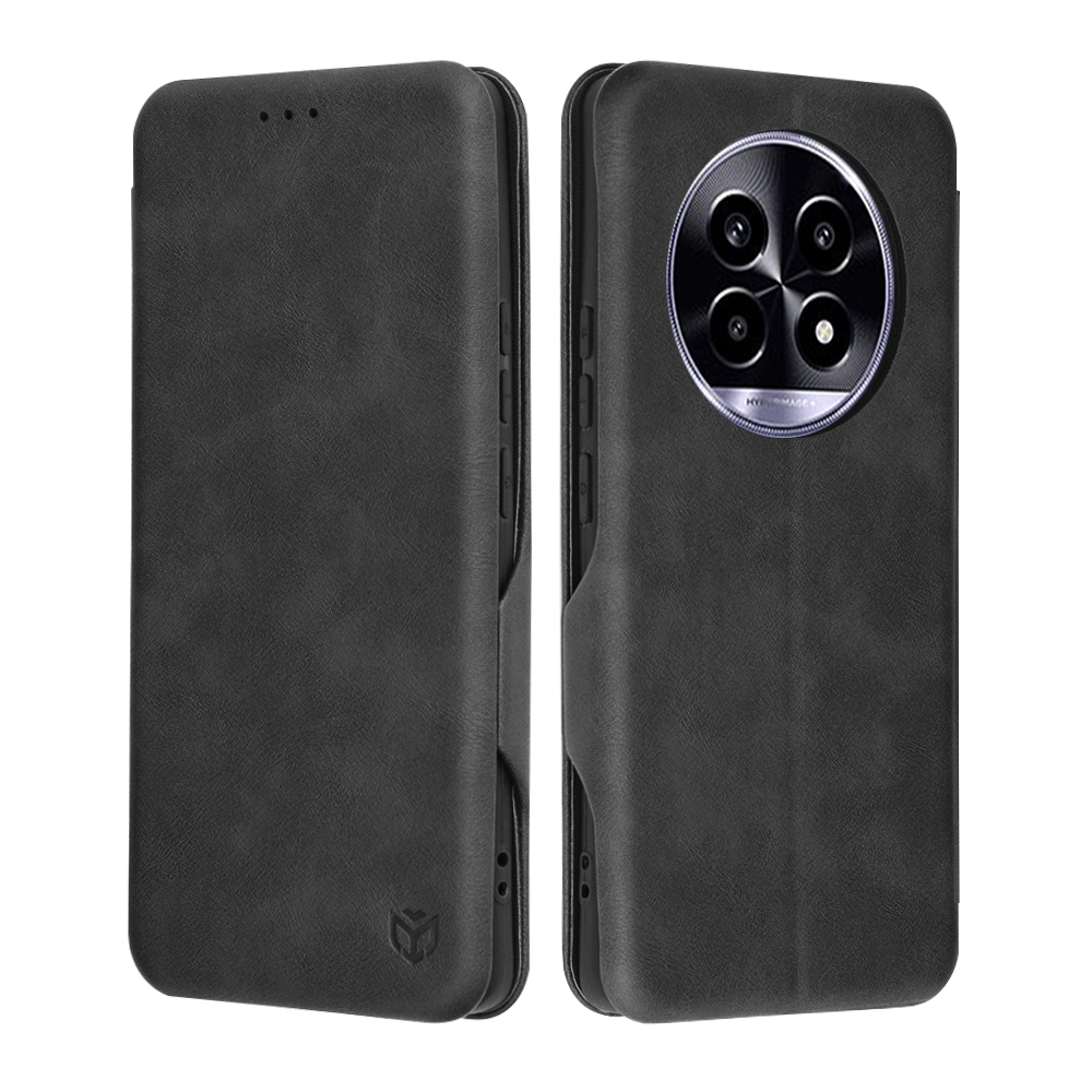 Калъф за Realme 13 Pro / 13 Pro+ - Techsuit Safe Wallet Plus - Черен