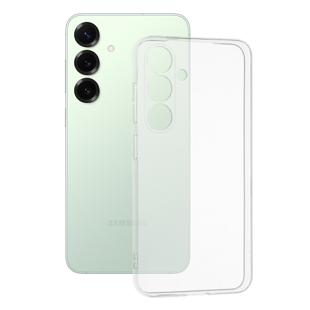 Калъф за Samsung Galaxy S25 Plus - Techsuit Прозрачен Silicone - Прозрачен