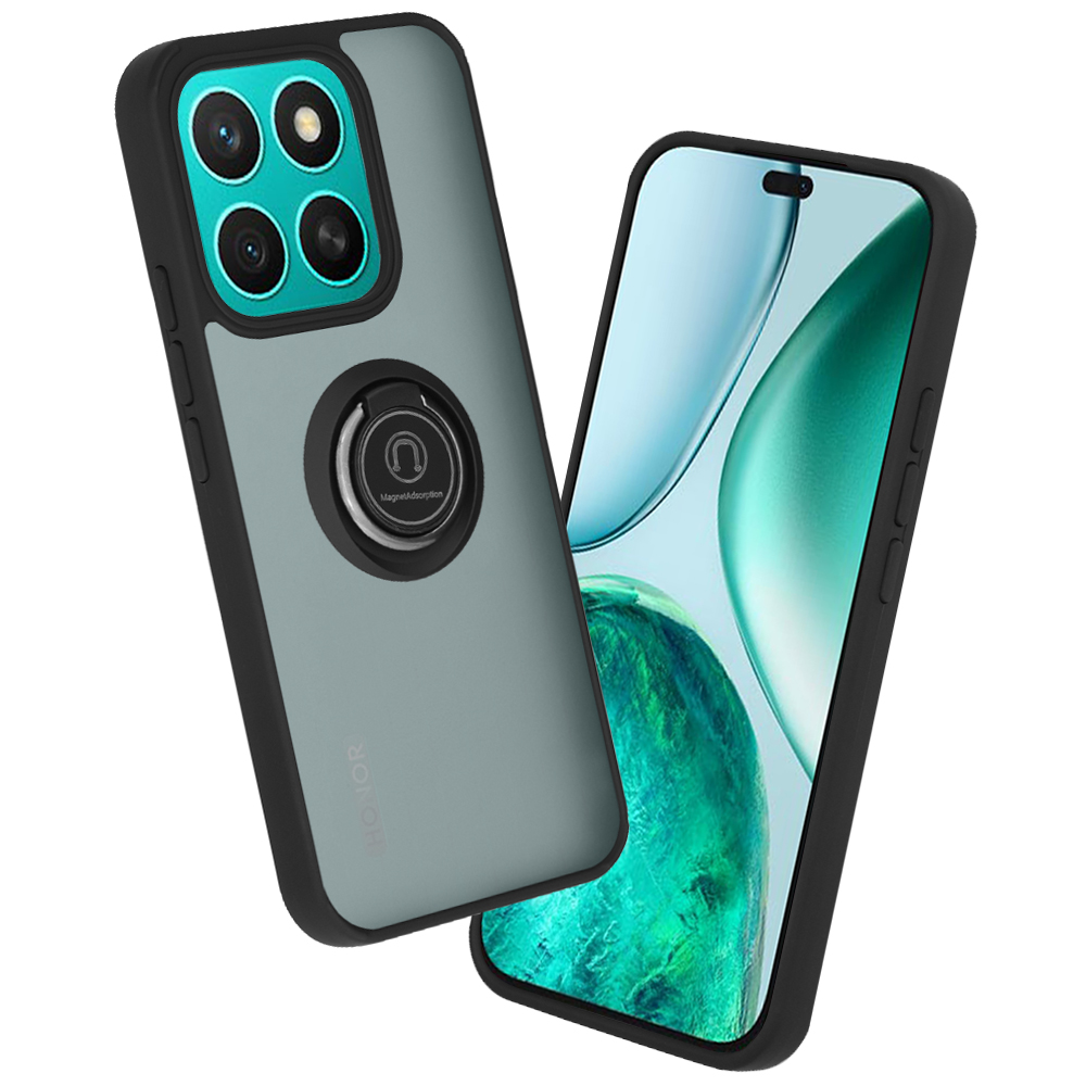 Калъф за Honor X8c - Techsuit Glinth - Черен