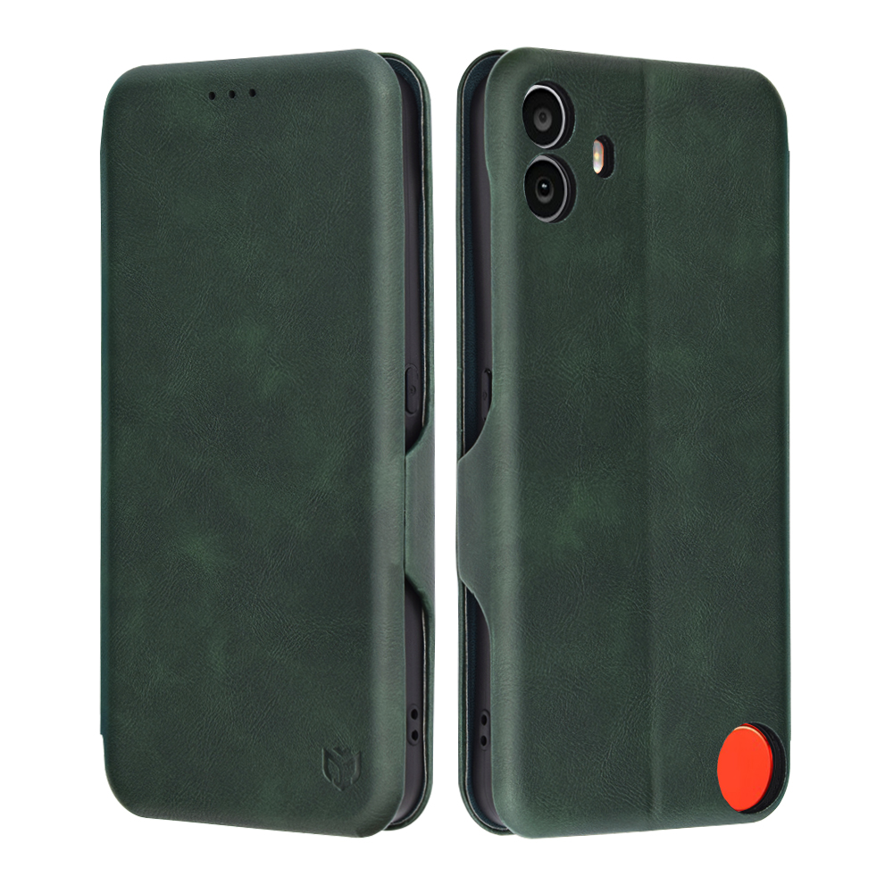 Чанта за нищо CMF Phone 1 - Techsuit Safe Wallet Plus - зелена