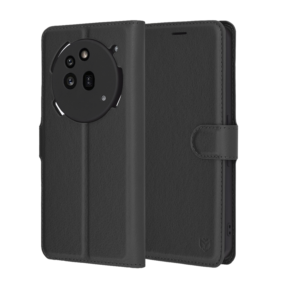 Калъф за телефон Nothing (3a) Pro - Techsuit Leather Folio - Черен