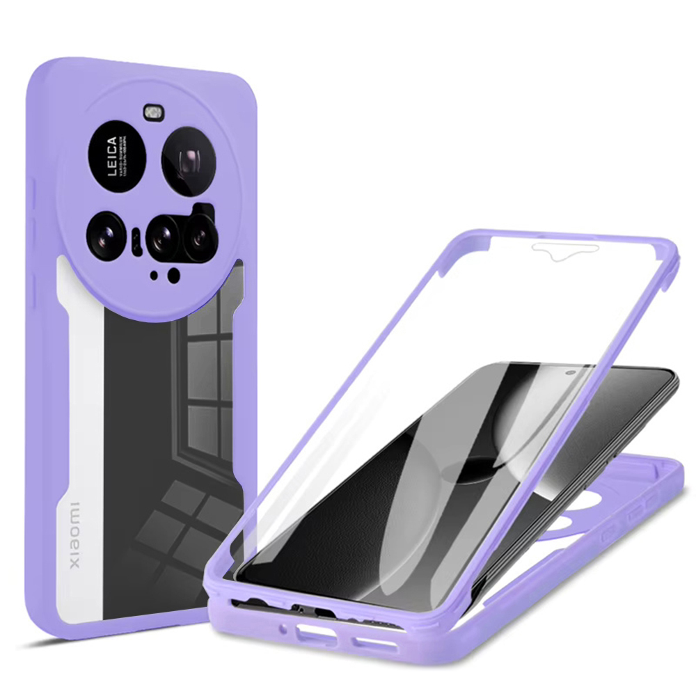 Калъф за Xiaomi 15 Ultra + Калъф - Techsuit ColorVerse 360 Series - Лилав