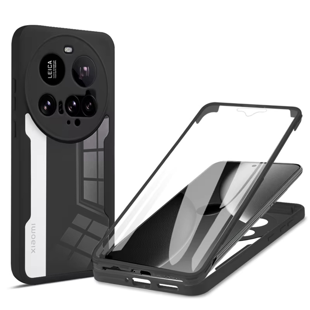 Калъф за Xiaomi 15 Ultra + Калъф - Techsuit ColorVerse 360 Series - Черен
