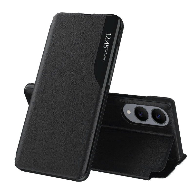 Калъф за Samsung Galaxy S25 Edge - Techsuit eFold Series - Черен