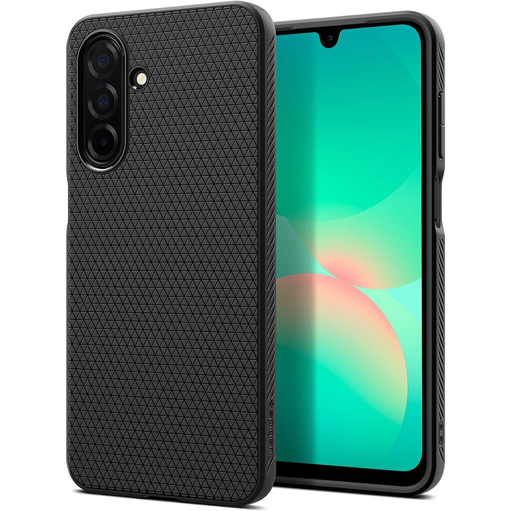 Калъф за Samsung Galaxy A26 5G - Spigen Liquid Air (ACS09290) - Черен мат